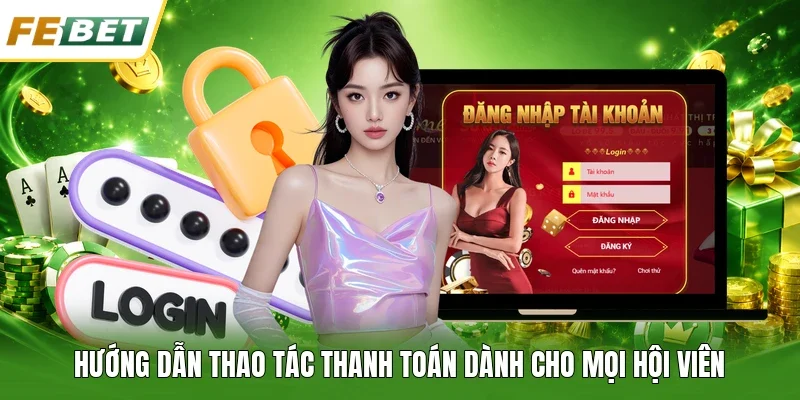 Hướng dẫn thao tác thanh toán dành cho mọi hội viên